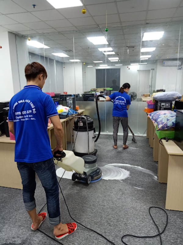 Quy trình giặt thảm Hà Nội chuyên nghiệp của Nhà Sạch Thủ Đô