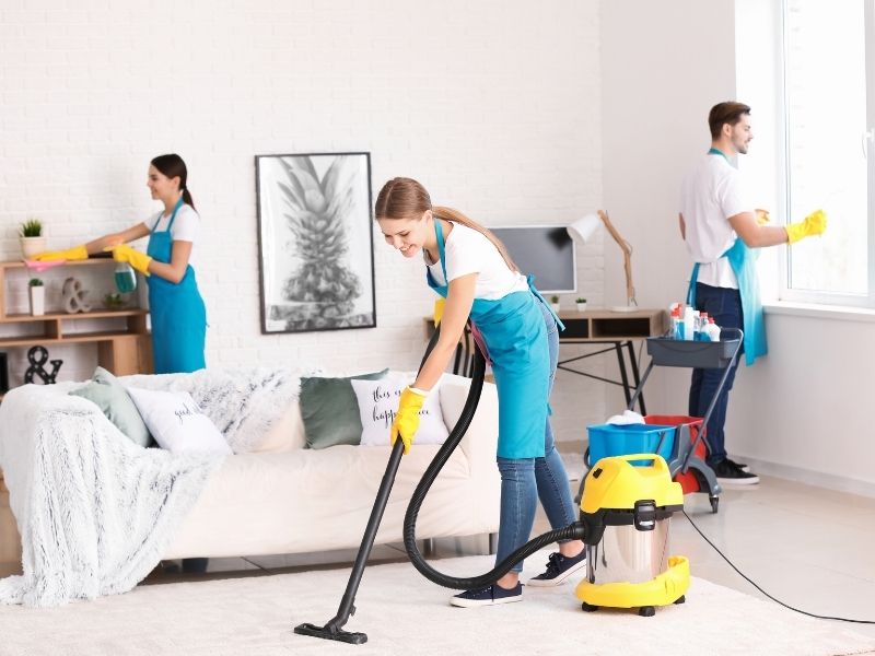 Khi dọn nhà cần tuân thủ trình tự dọn đúng cách để đảm bảo độ sạch sẽ nhất